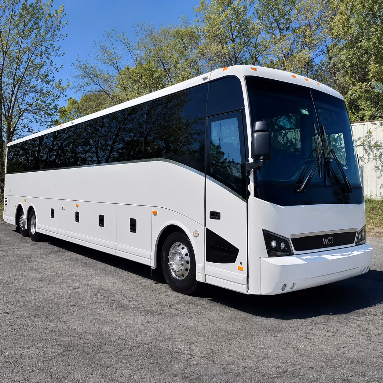 56 passenger charter bus