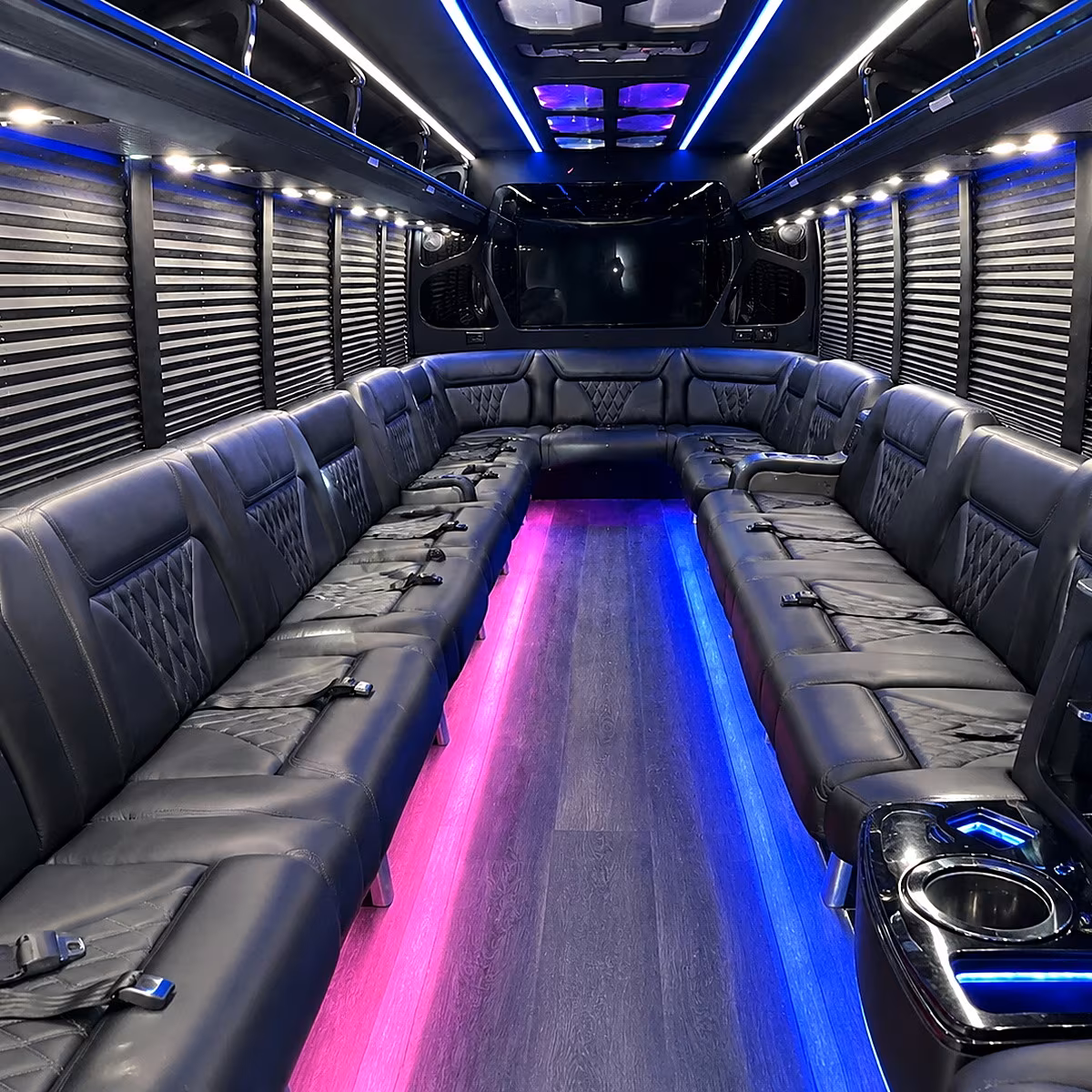 sioux falls party bus rental interior